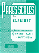 PARES SCALES CLARINET cover